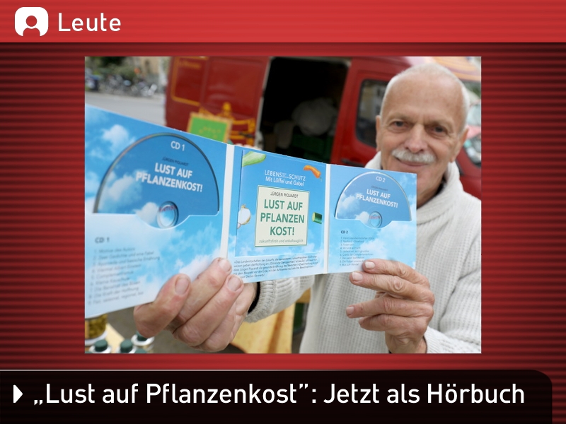 Das Pflanzenkost-H�rbuch im Fahrgastfernsehen